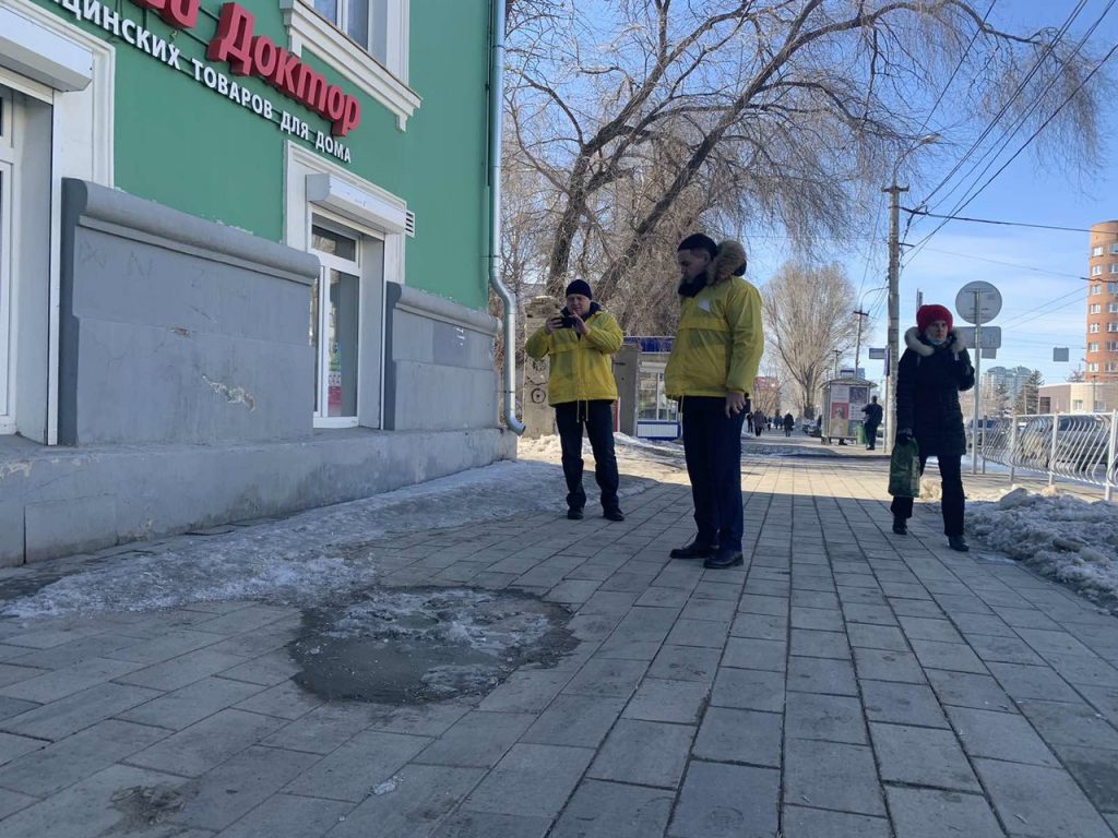 Специалисты проверяют состояние "гарантийных" дорог в Самаре